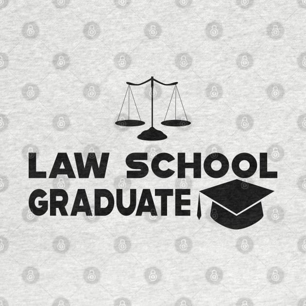 Law School Graduate by KC Happy Shop